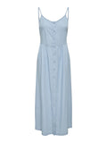 Charlis Life Long Strap Dress - Light Blue Denim