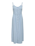 Charlis Life Long Strap Dress - Light Blue Denim