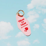 Bless This Mess Motel Keychain
