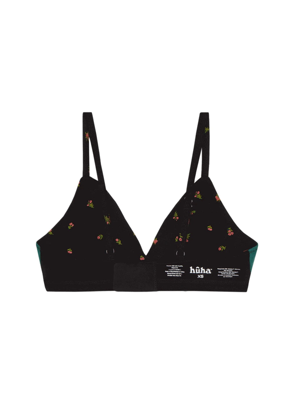 Triangle Bralette - Midnight Rose