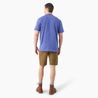 Heavyweight Crew Neck Tee - Skipper Blue