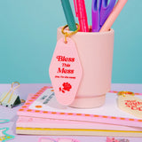 Bless This Mess Motel Keychain