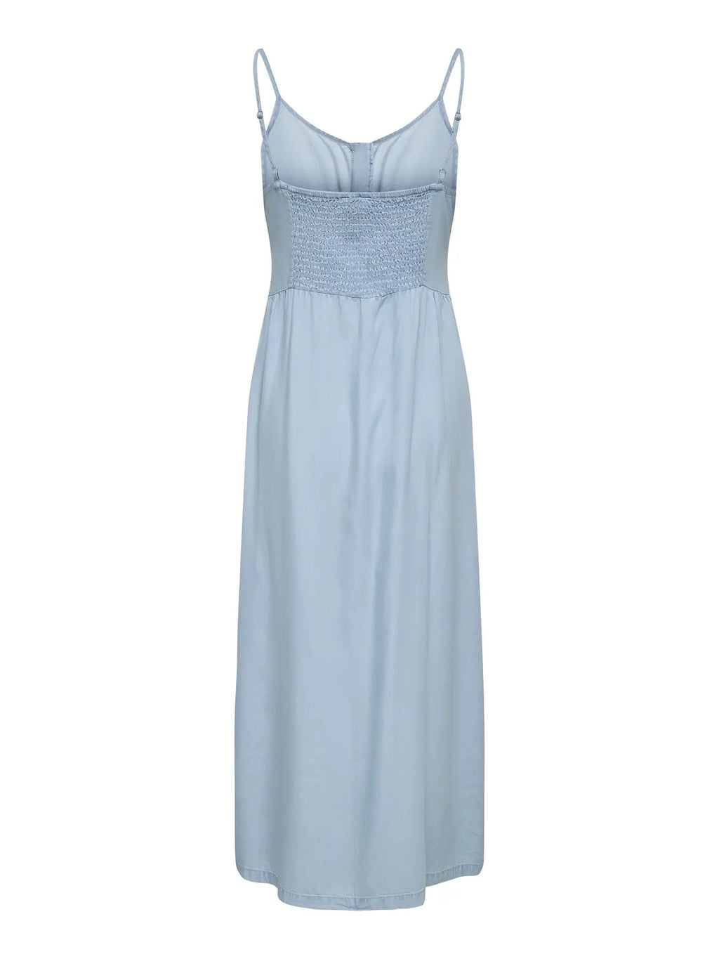 Charlis Life Long Strap Dress - Light Blue Denim