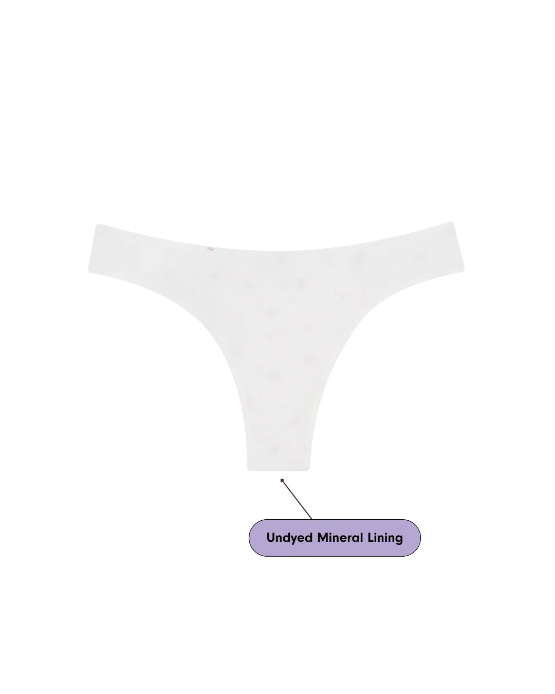 Mineral Low Profile Thong - Morning Rose
