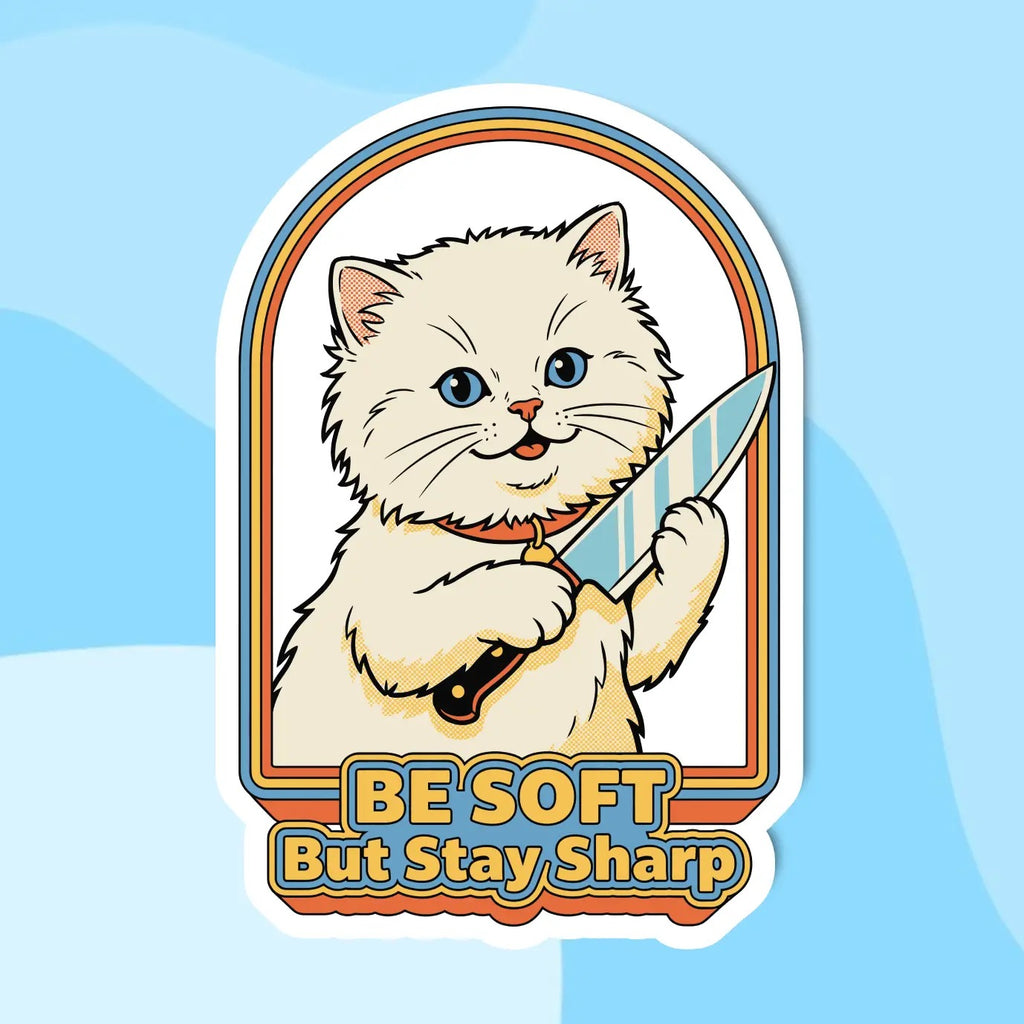 Soft/Sharp Sticker