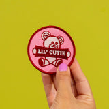 Little Cutie Bear Iron On Embroidered Patch