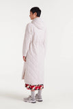 Long Hooded Quilted Coat
