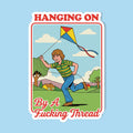 Hanging On Sticker