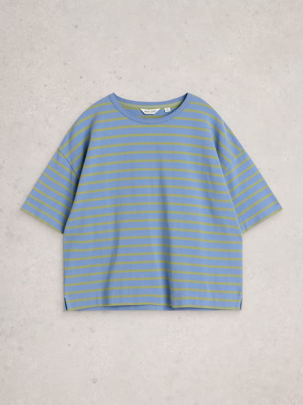 Kat Stripe Tee - Blue Multi