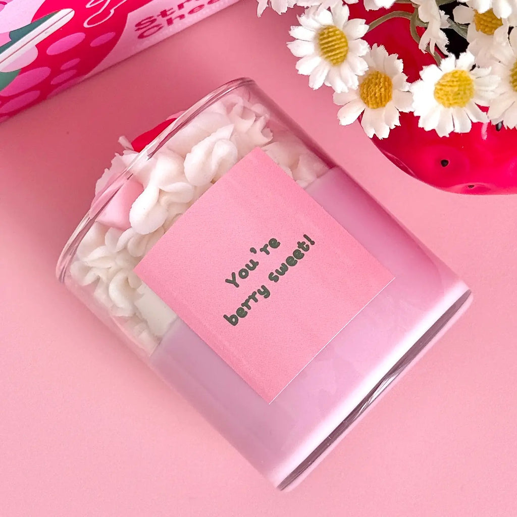 Strawberry Latte Candle