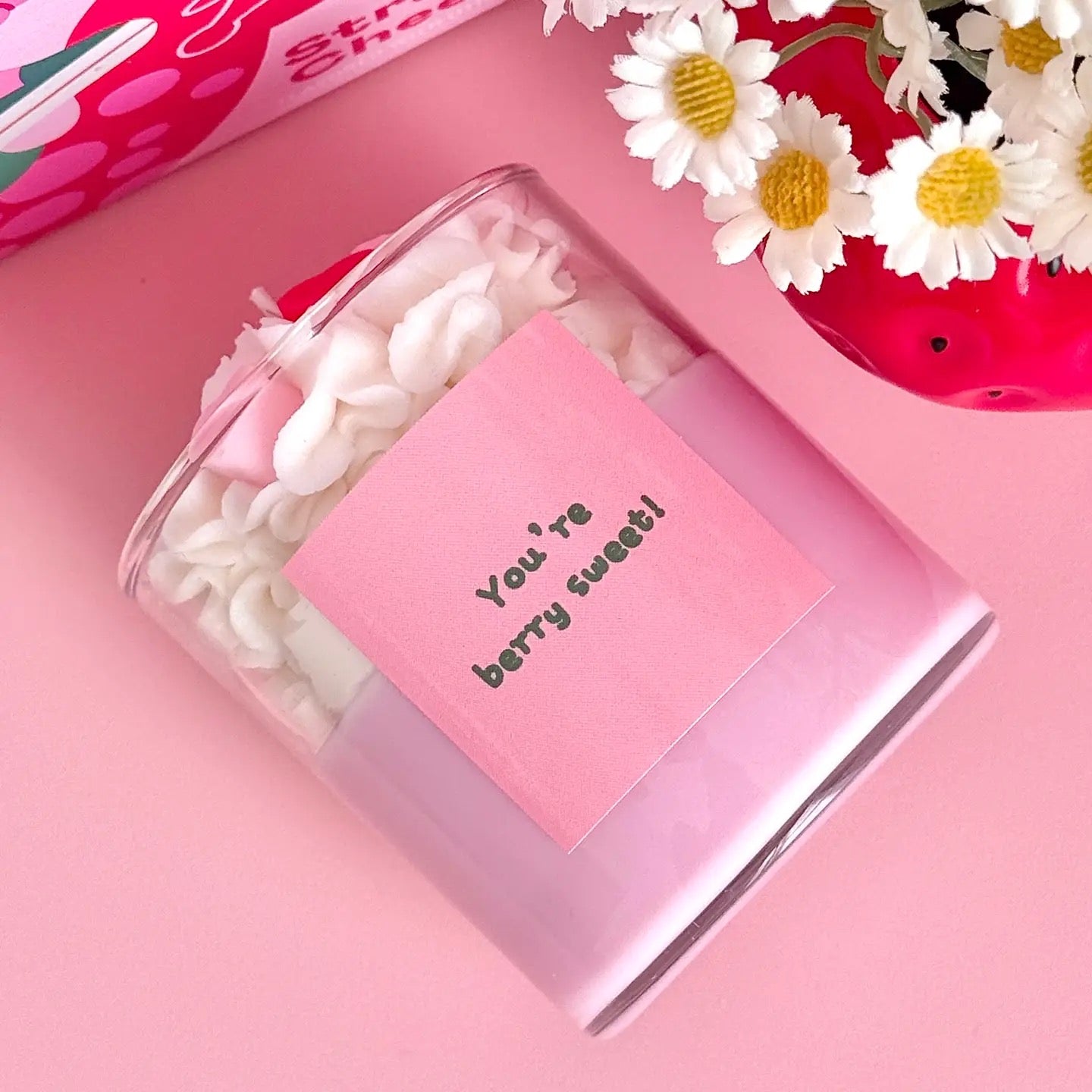 Strawberry Latte Candle