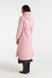 Long Hooded Quilted Coat