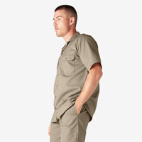 Short Sleeve Work Shirt - Desert Sand