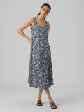 Menny Calf Dress - Navy Blazer