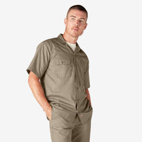 Short Sleeve Work Shirt - Desert Sand