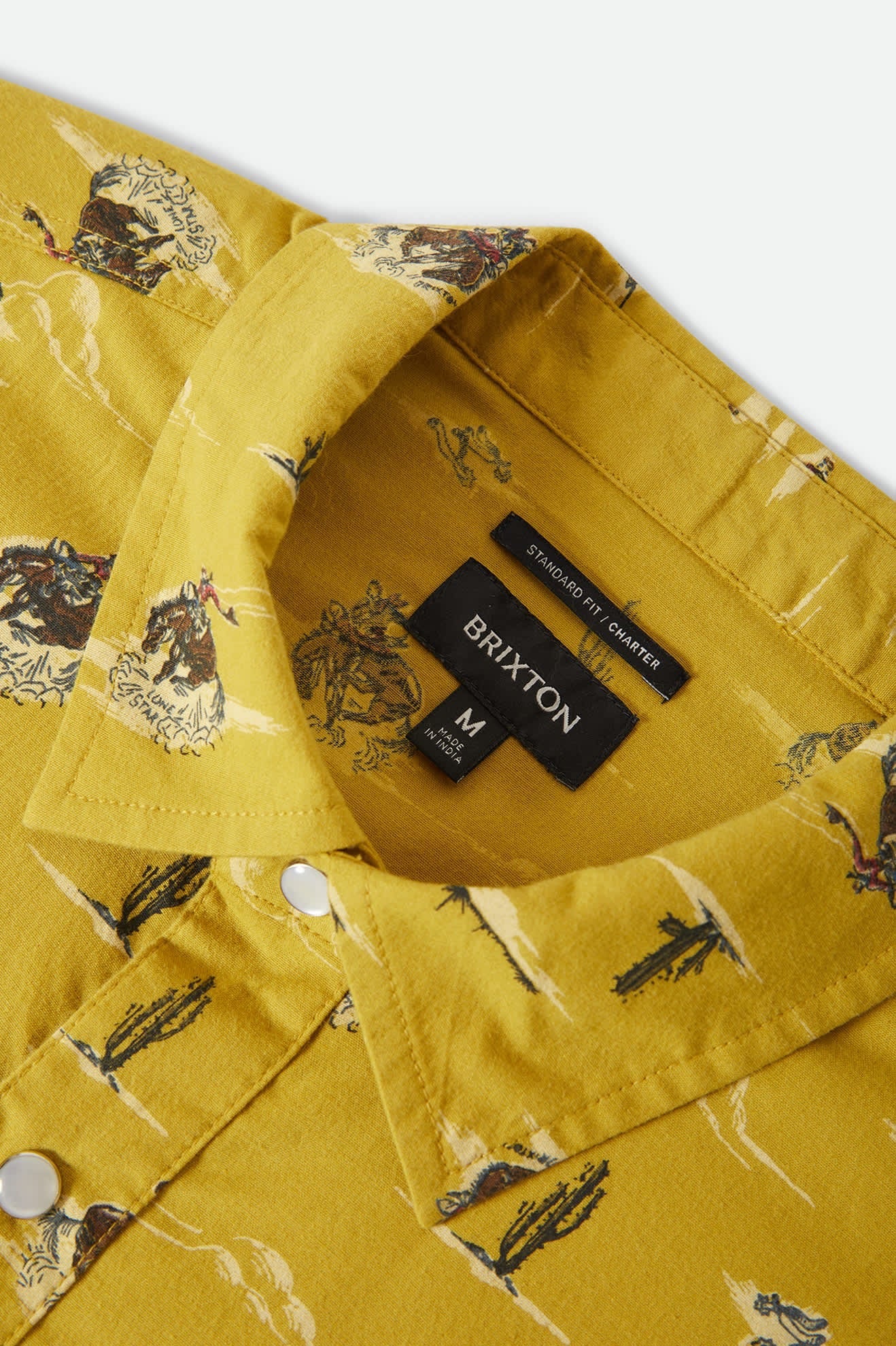 Lone Star x Brixton Short Sleeve Woven - Texas Gold