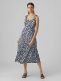 Menny Calf Dress - Navy Blazer