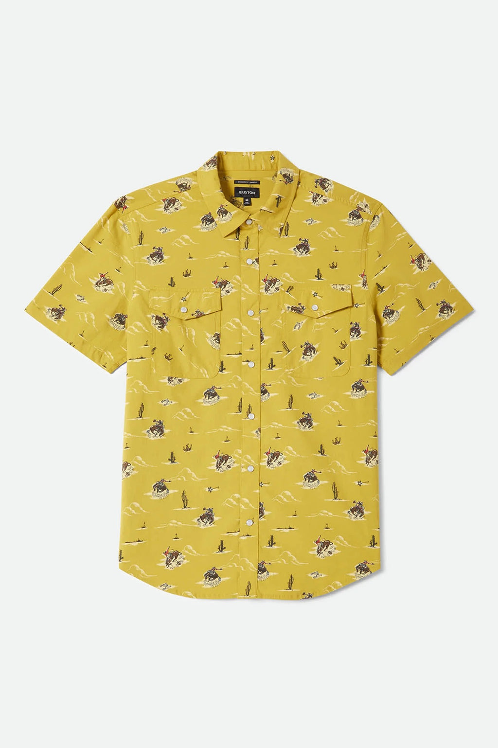 Lone Star x Brixton Short Sleeve Woven - Texas Gold