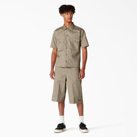 Short Sleeve Work Shirt - Desert Sand