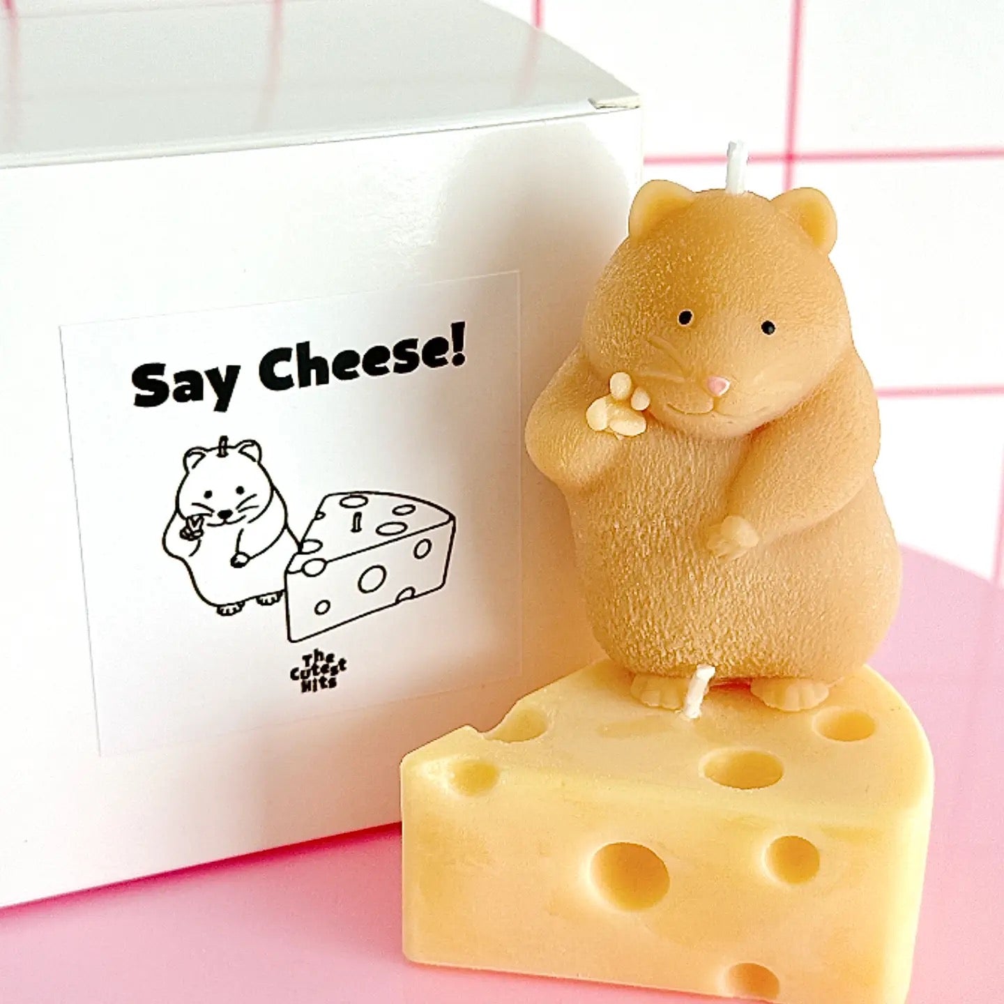 Hamster & Cheese Soy Candle Set