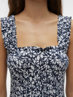 Menny Calf Dress - Navy Blazer