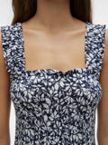 Menny Calf Dress - Navy Blazer
