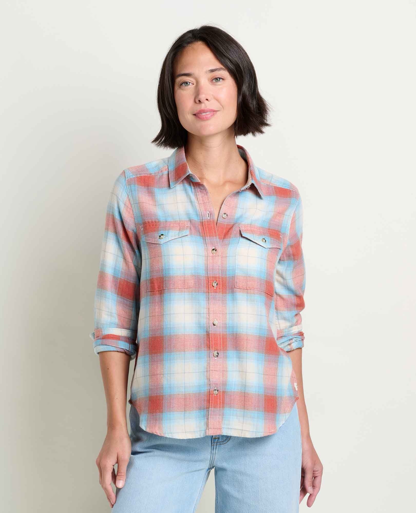 Re-form Flannel Shirt - Almond Pattern