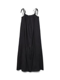 Roxanne Calf Volume Dress - Black