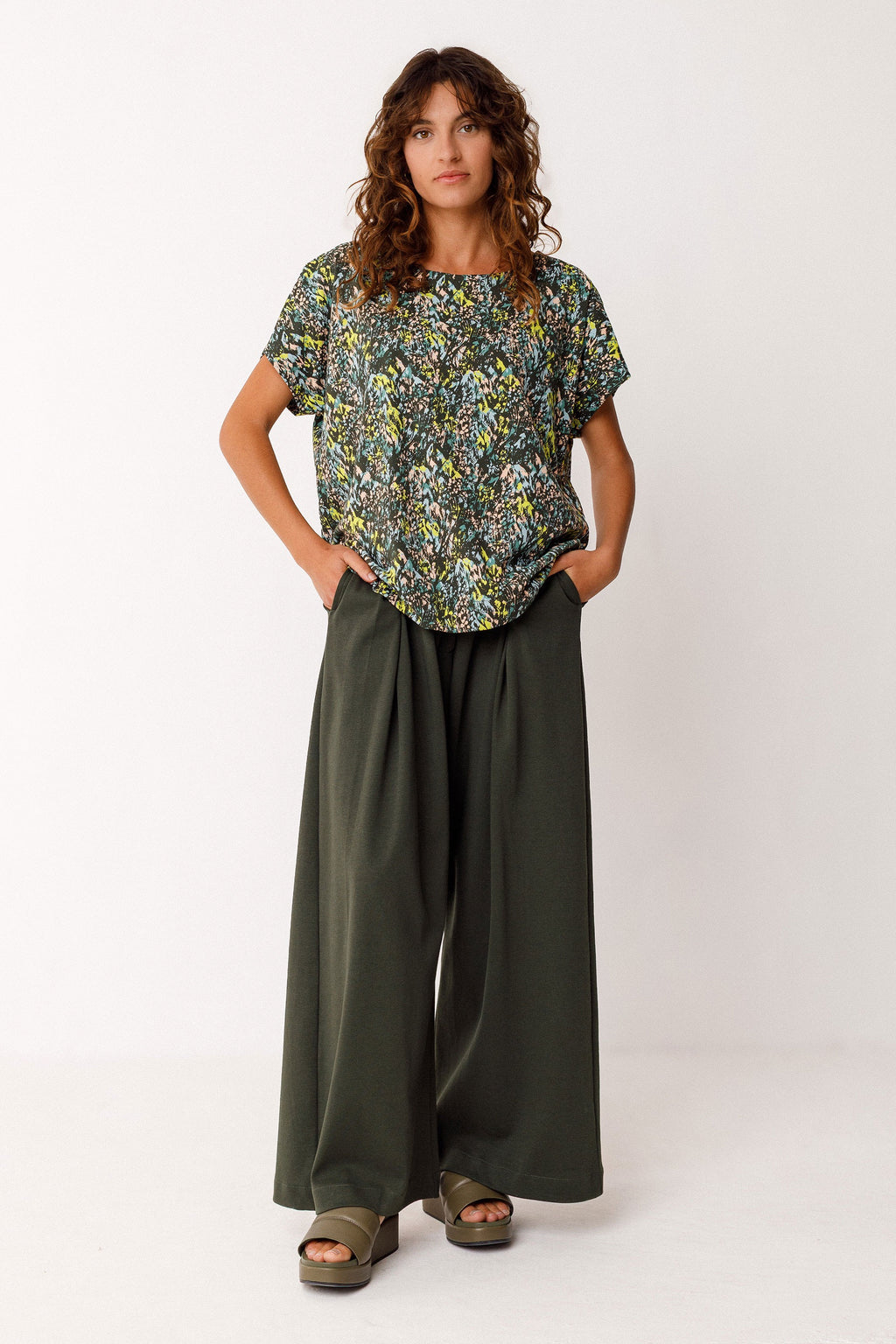 Iride GOTS T Shirt -Multi