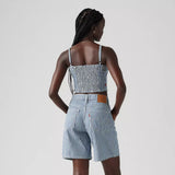Jadine Denim Cami Tank - Mischa Stripe