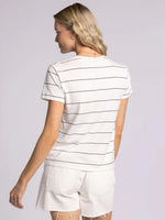 Asher Tee - White/Black