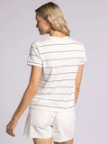 Asher Tee - White/Black
