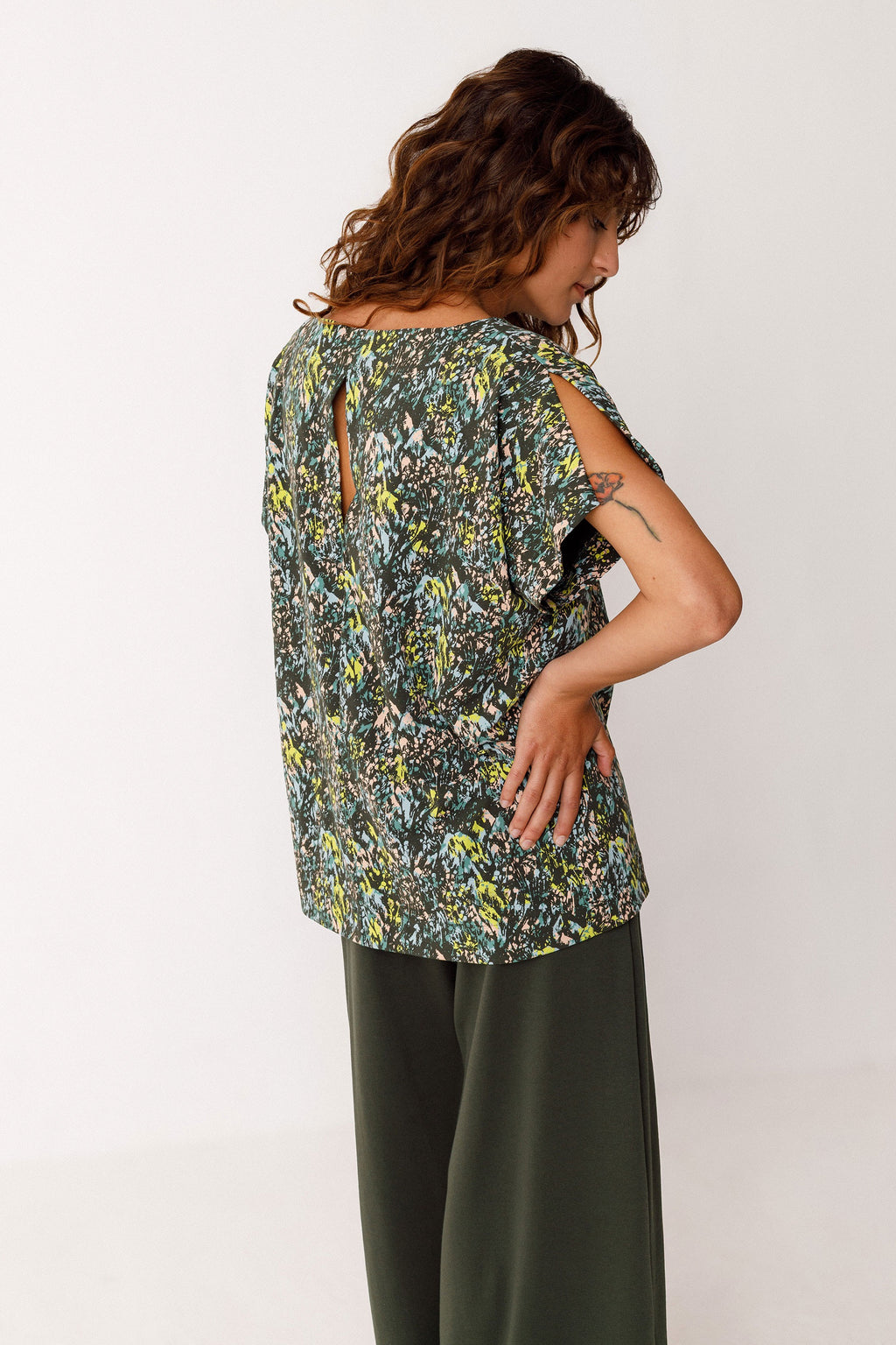 Iride GOTS T Shirt -Multi