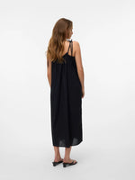 Roxanne Calf Volume Dress - Black