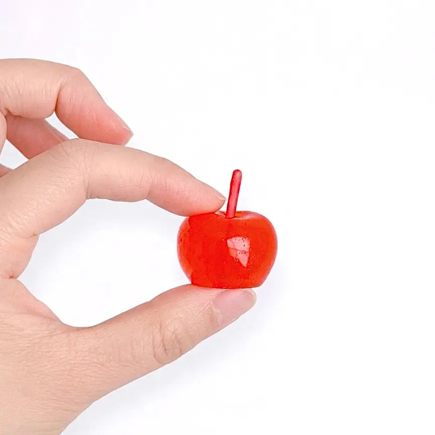 Set Of 9 Jelly Cherry Candles