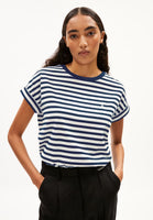 Idaara Stripes Organic Cotton T Shirt
