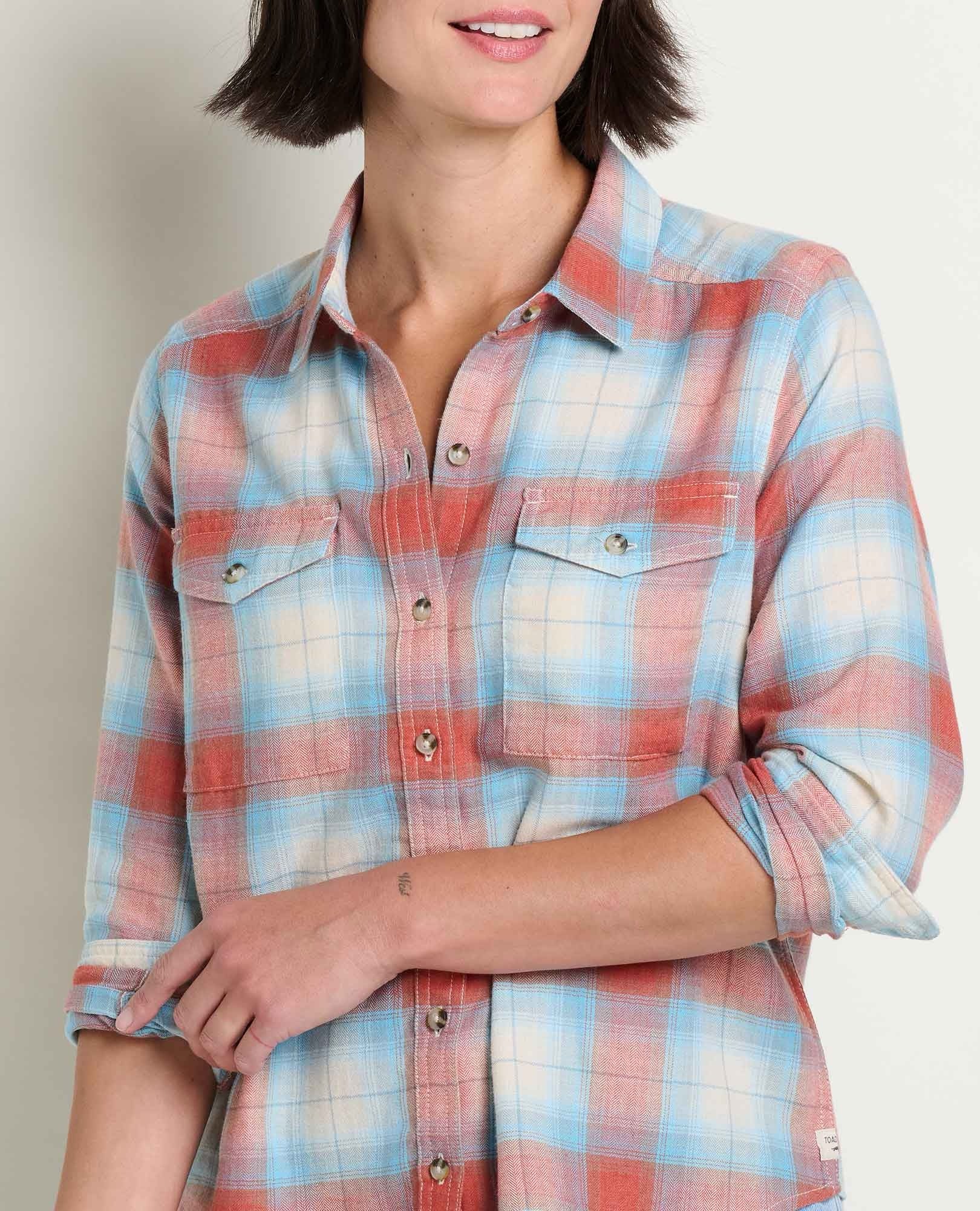 Re-form Flannel Shirt - Almond Pattern