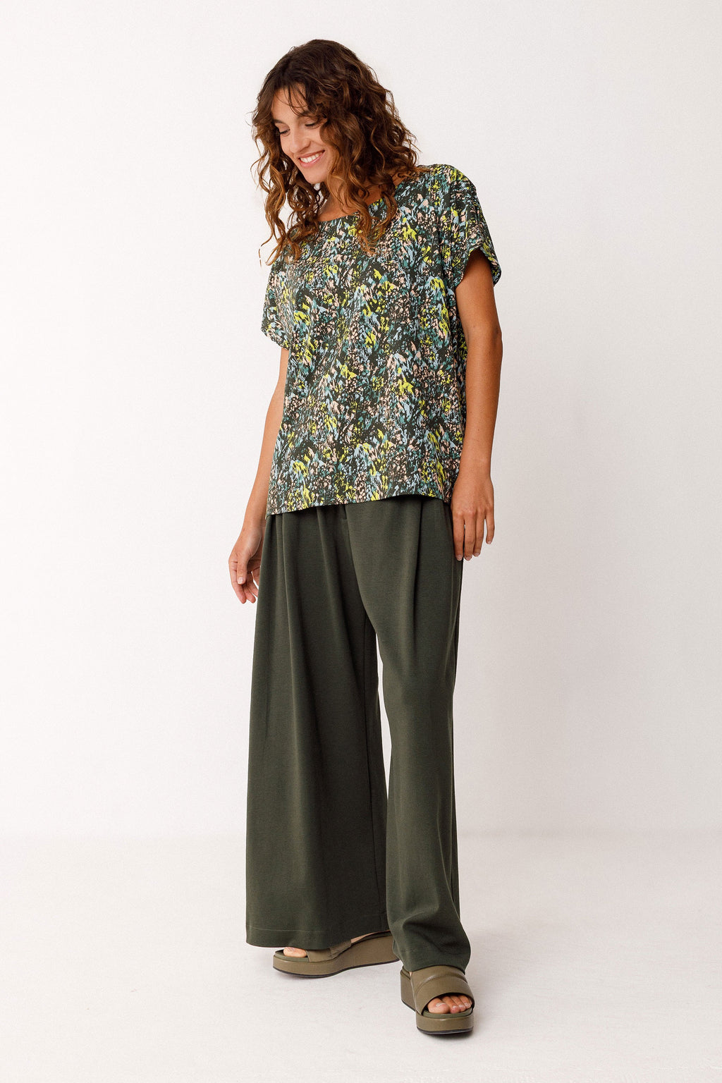 Iride GOTS T Shirt -Multi