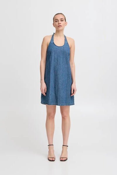 Dallas Dress - Medium Blue