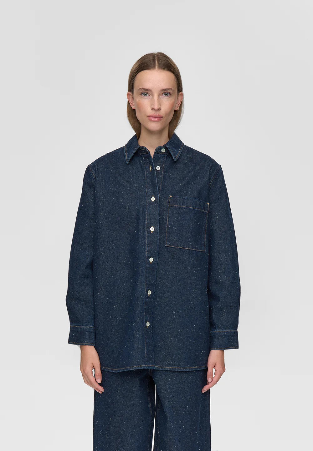 Layne Shirt - Sky Captain