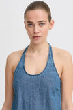 Dallas Dress - Medium Blue