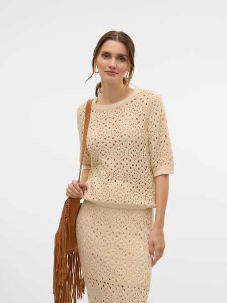 Berry O Neck Pullover - Birch