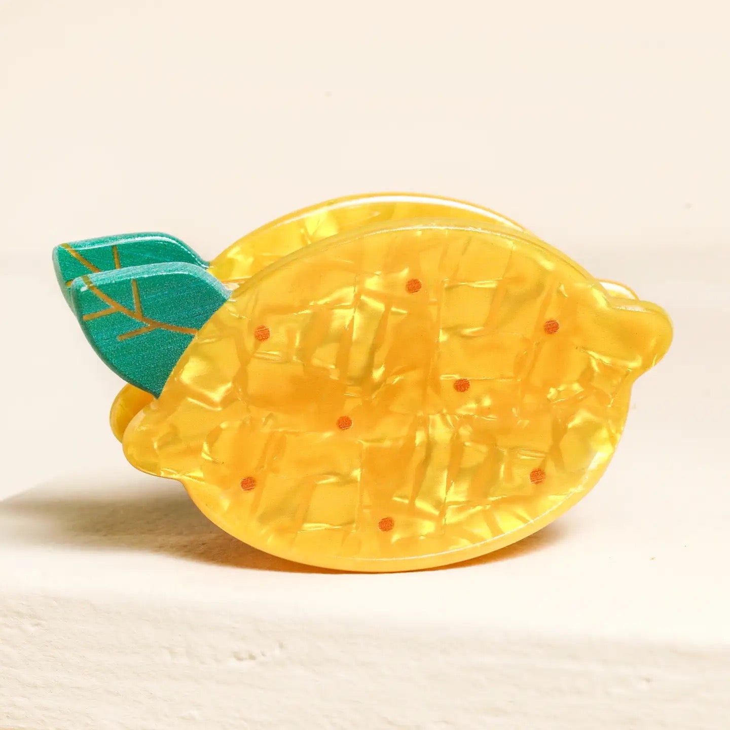 Large Lemon Hair Clip