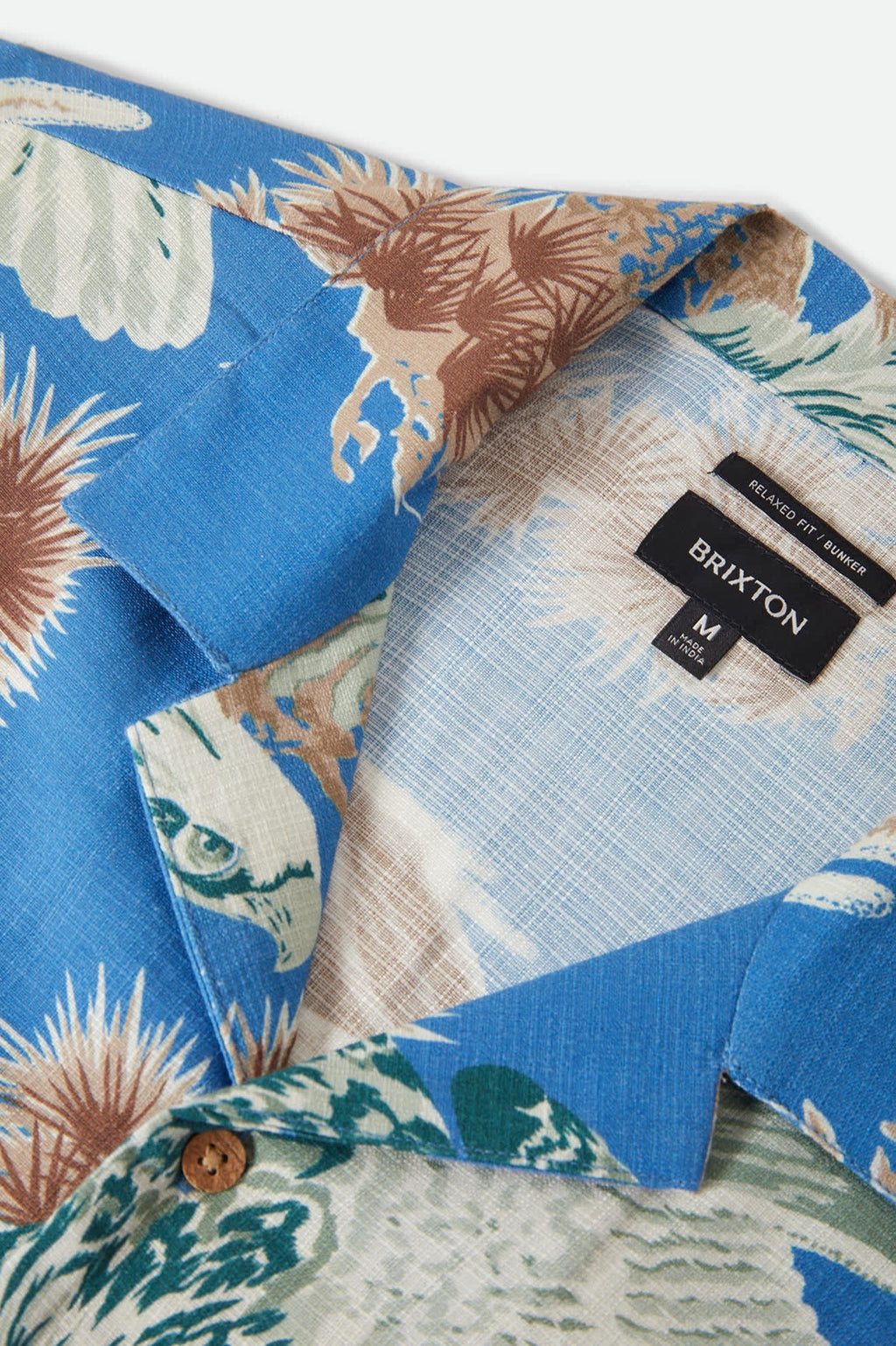 Rainier x Brixton Short Sleeve Woven - Blue Sky