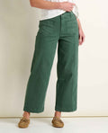 Linden Wide Leg Pant - Cilantro