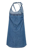 Dallas Dress - Medium Blue