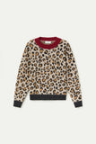 Mini Leopard Jacquard Jumper