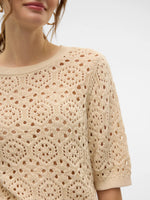 Berry O Neck Pullover - Birch