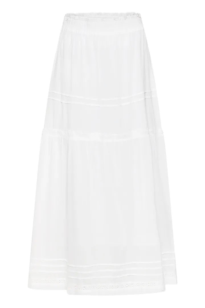 Voilana Skirt - Cloud Dancer