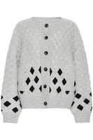 Cortana Cardigan - Grey Melange